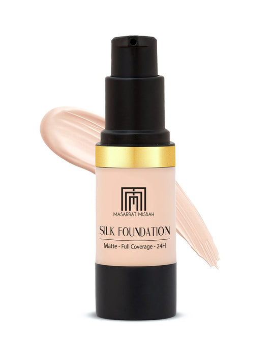 Silk Foundation Mini – Matte Full Coverage (24H Stay)