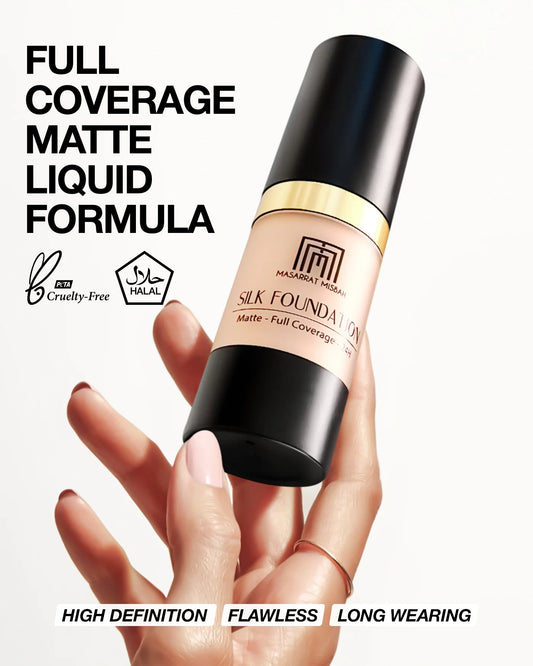 Silk Foundation – Airless Pump Matte Finish (Mini)