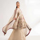 Printed Beige Lawn Suit with Floral Design and Dupatta
