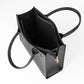 Black Handbag Set with Detachable Strap
